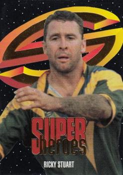1997 Intrepid Super League Super Heroes #SH5 Ricky Stuart Front
